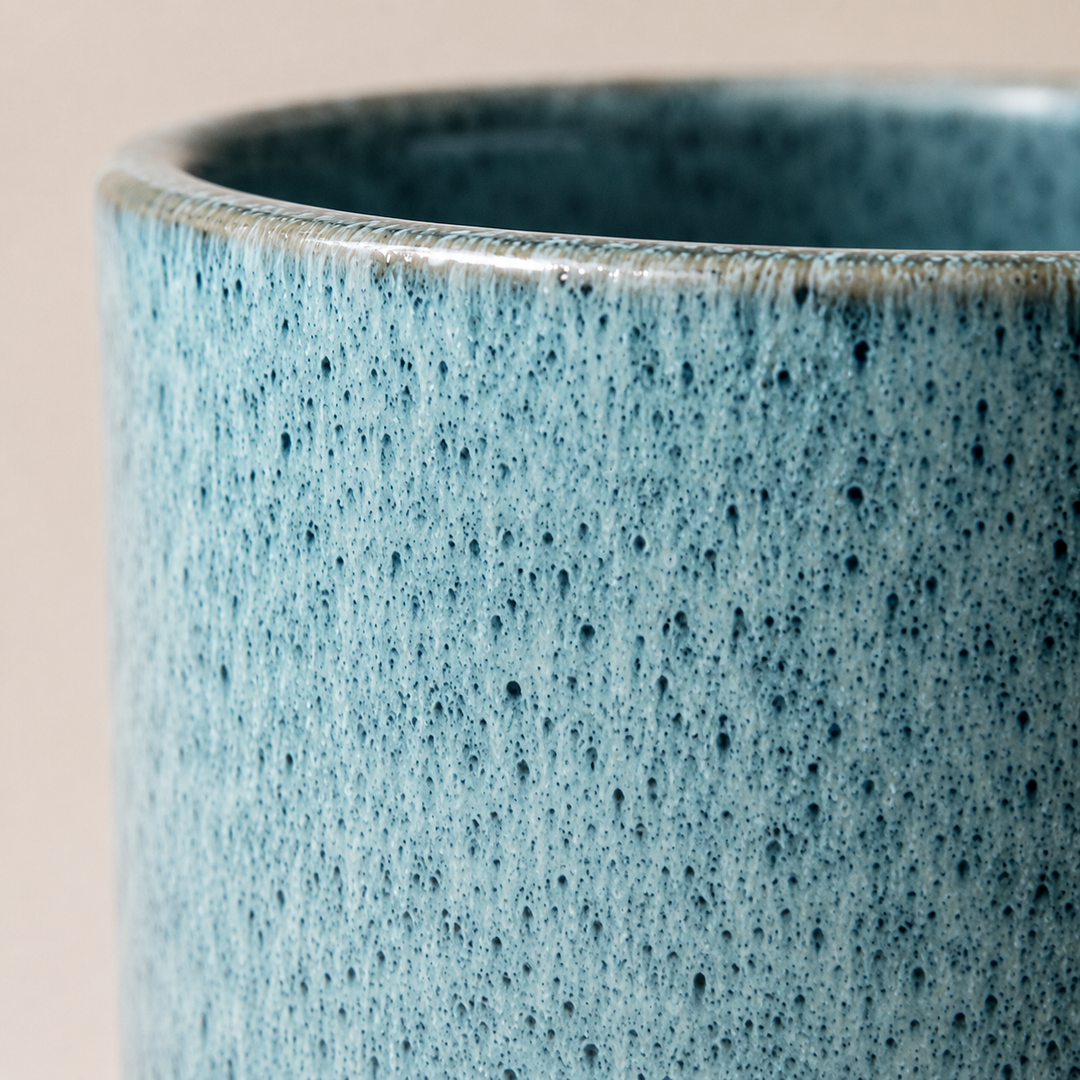 Übertopf Calma – Ocean | Premium Shine Glaze Foliage Dreams