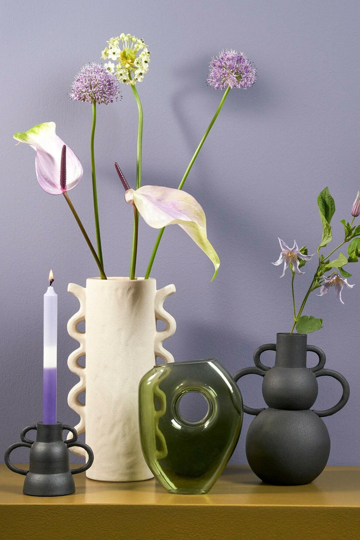 Vase Stelvio Weiß Foliage Dreams