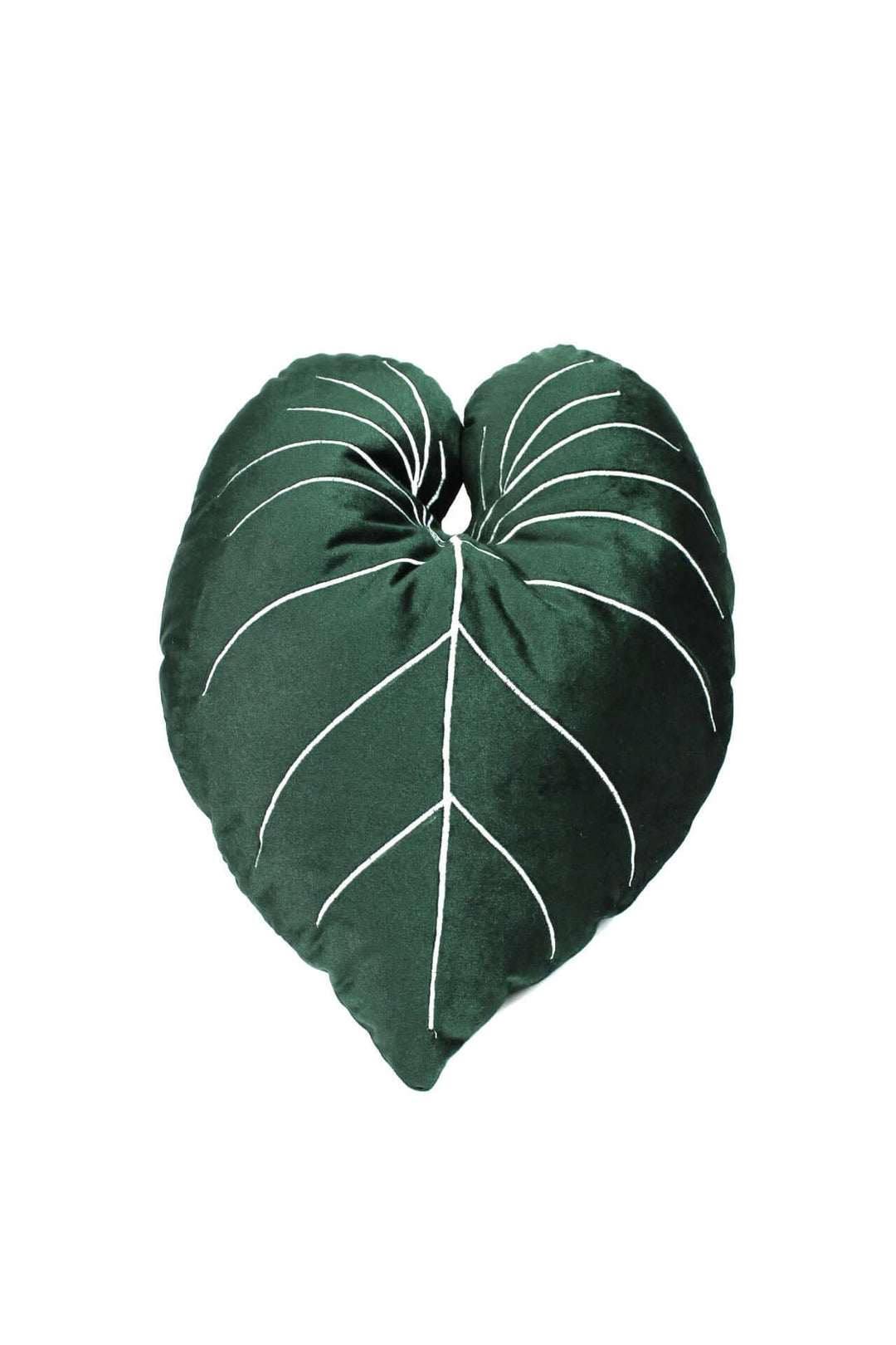Handgefertigtes Pflanzenkissen - Philodendron Gloriosum Foliage Dreams